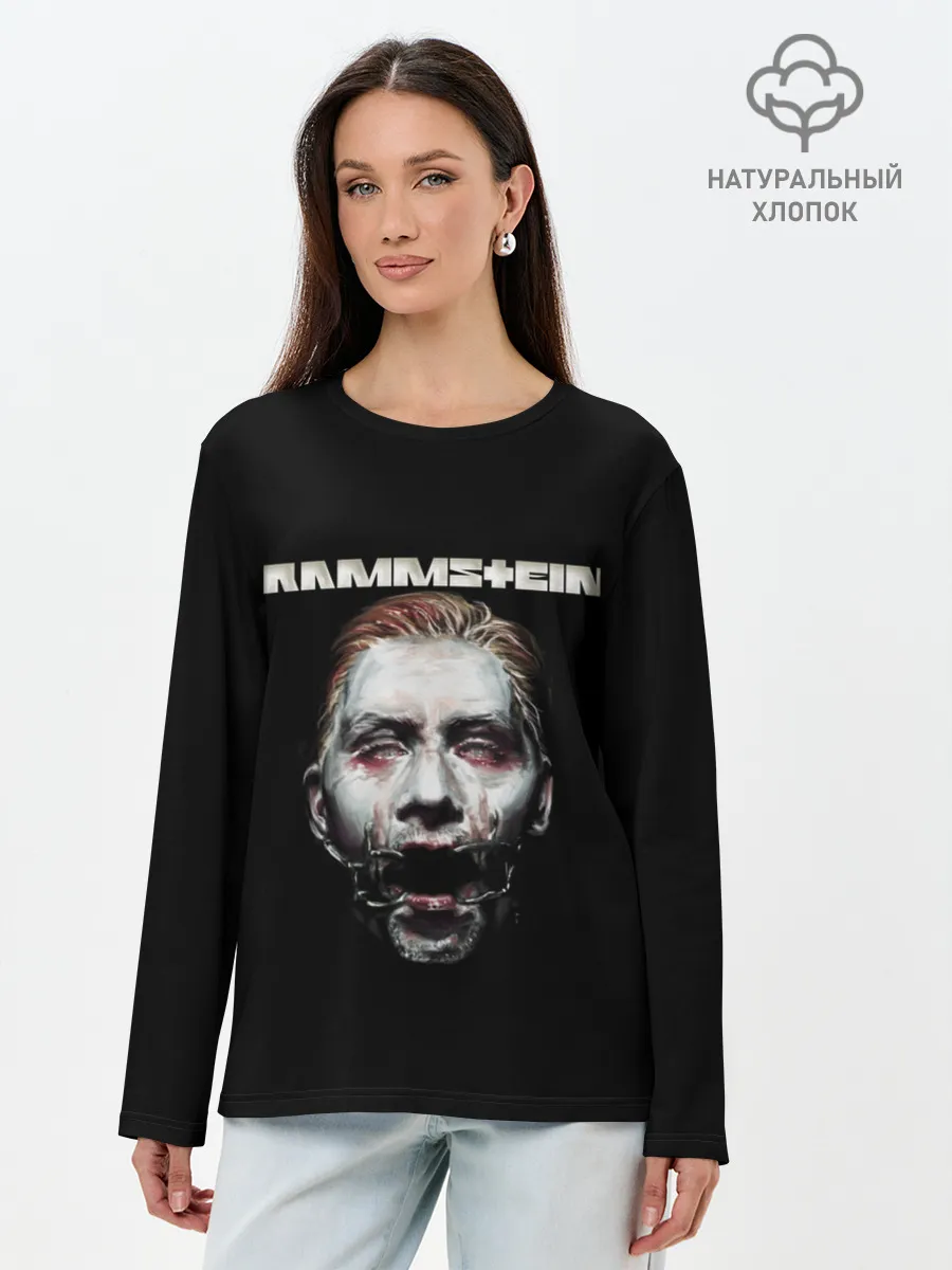 Лонгслив женский. Хлопок / Rammstein