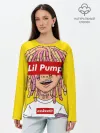 Лонгслив женский. Хлопок / Lil Pump