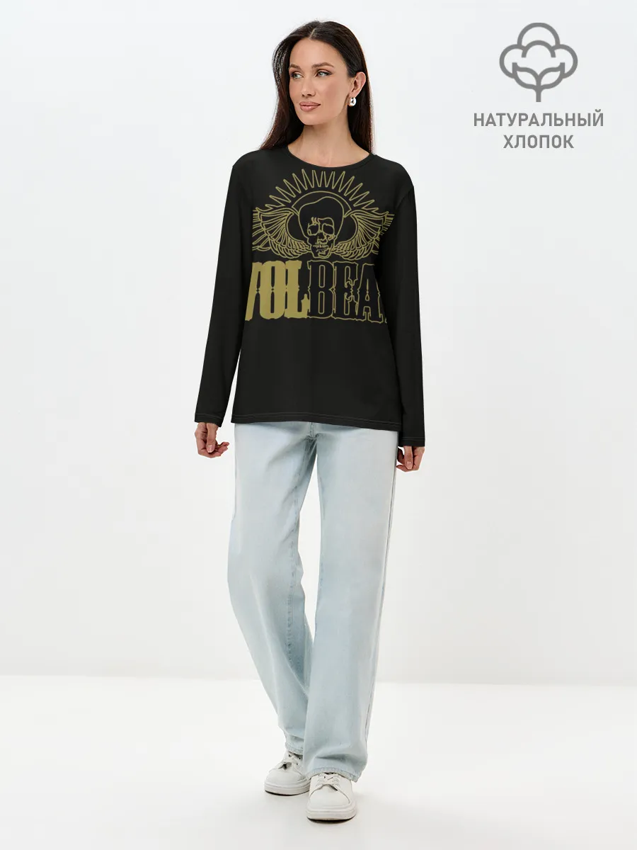 Лонгслив женский. Хлопок / Volbeat