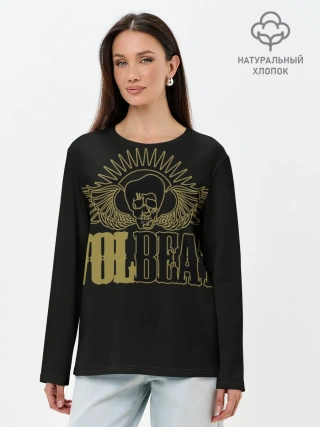 Лонгслив женский. Хлопок / Volbeat