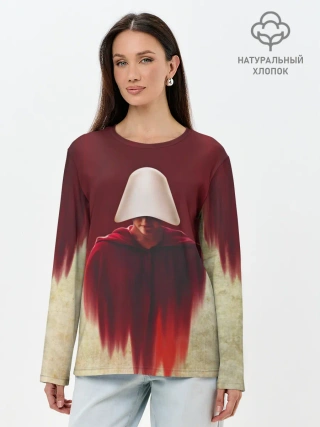 Лонгслив женский. Хлопок / Джун Осборн