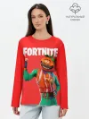 Лонгслив женский. Хлопок / Fortnite