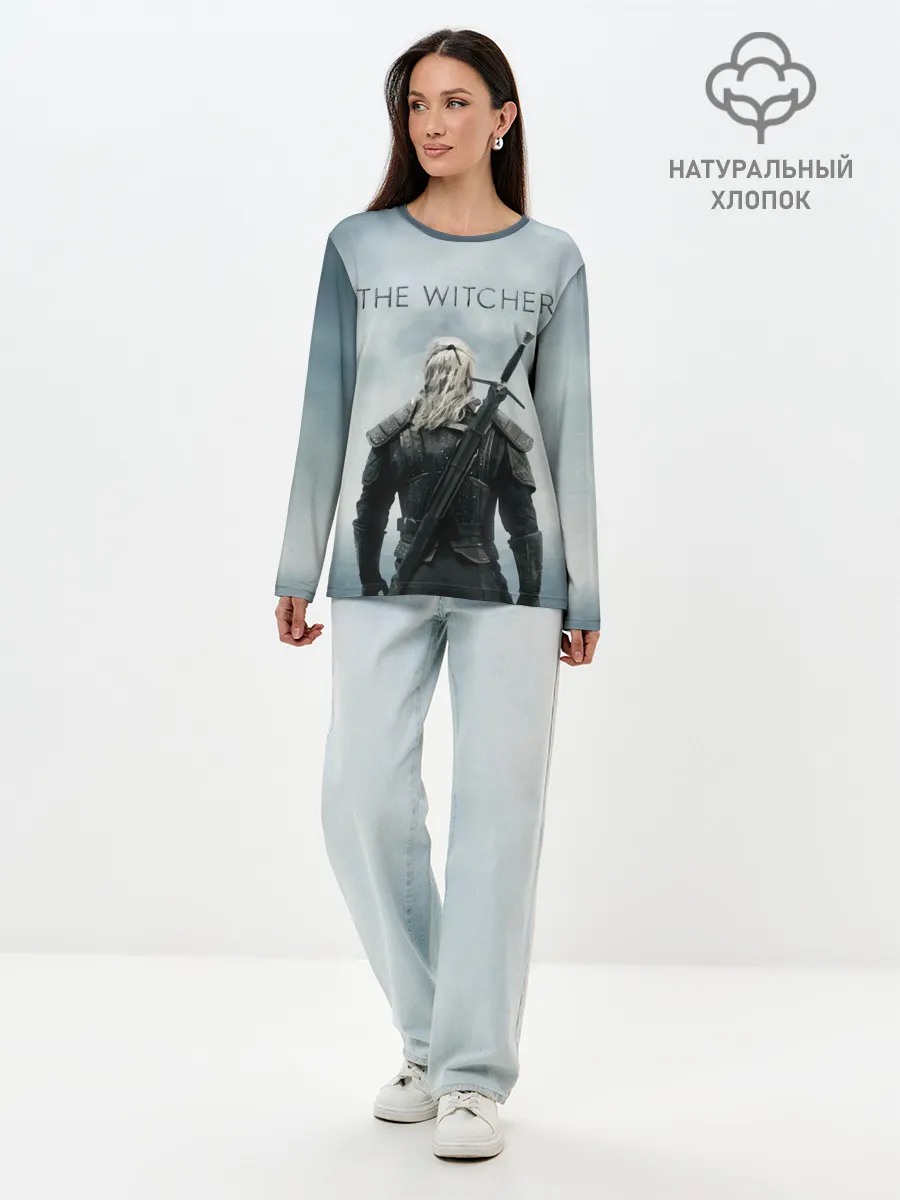 Лонгслив женский. Хлопок / THE WITCHER