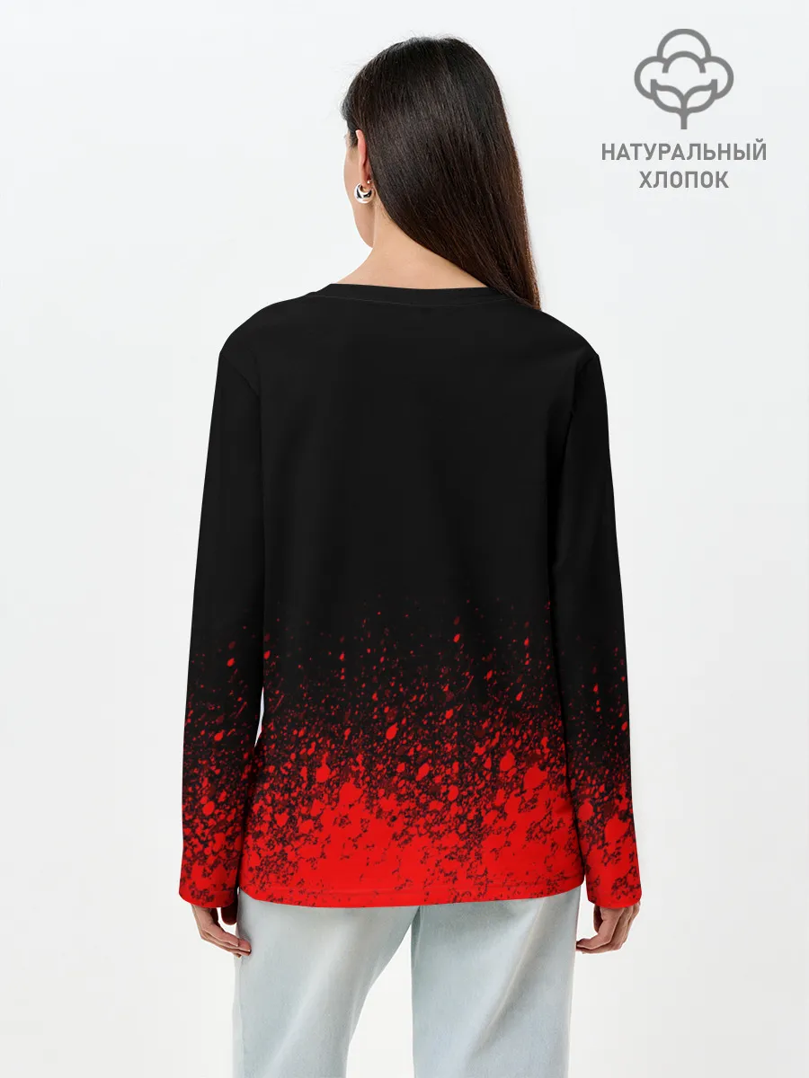 Лонгслив женский. Хлопок / SLAYER