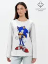 Лонгслив женский. Хлопок / Sonic