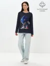 Лонгслив женский. Хлопок / Sonic