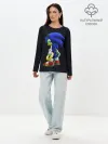 Лонгслив женский. Хлопок / Sonic