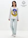 Лонгслив женский. Хлопок / Sonic