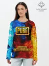 Лонгслив женский. Хлопок / PUBG