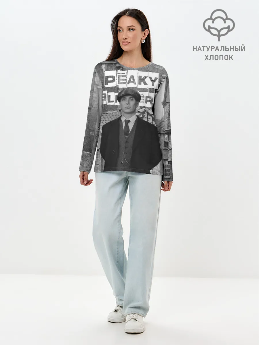 Лонгслив женский. Хлопок / Peaky Blinders