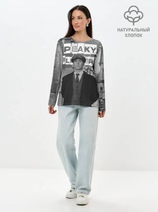 Лонгслив женский. Хлопок / Peaky Blinders