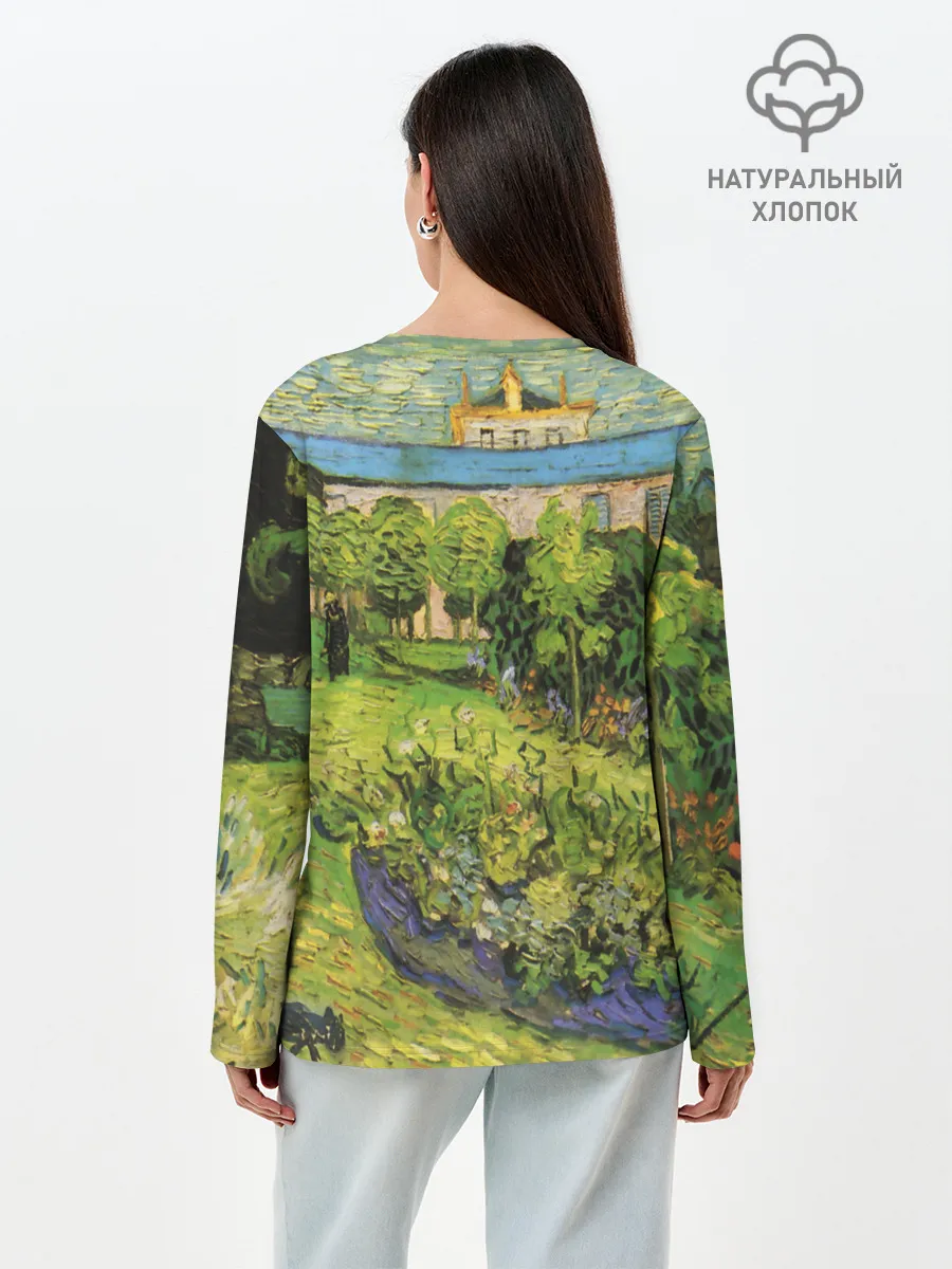 Лонгслив женский. Хлопок / УСАДЬБА ВАНГОГ