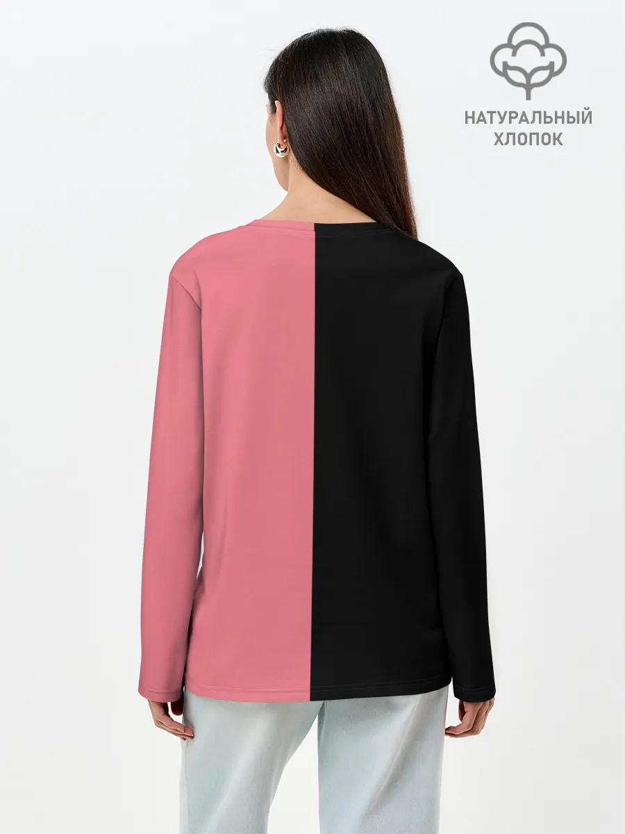 Лонгслив женский. Хлопок / BLACKPINK