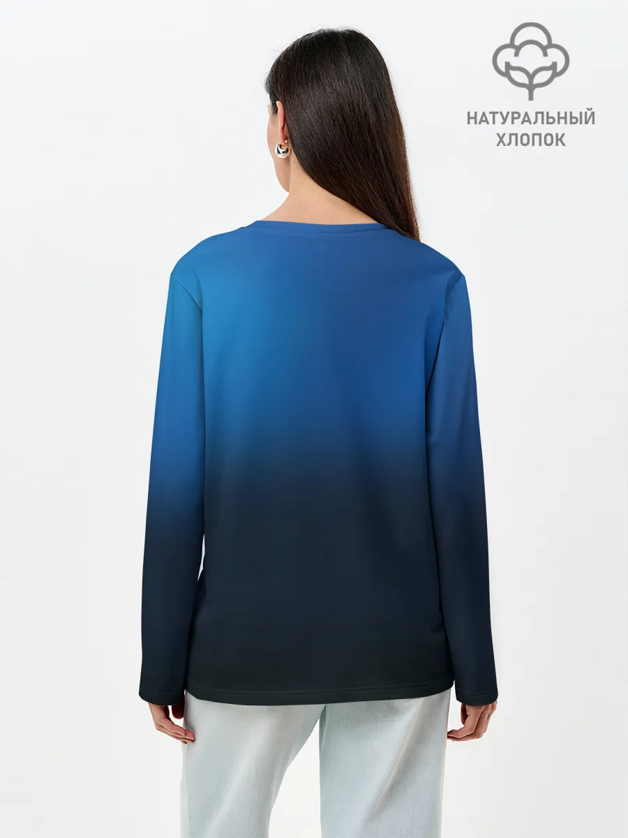 Лонгслив женский. Хлопок / КАРАСЬ FORTNITE