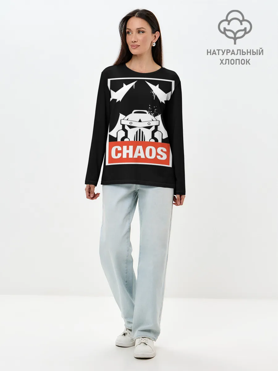 Лонгслив женский. Хлопок / Warhammer
