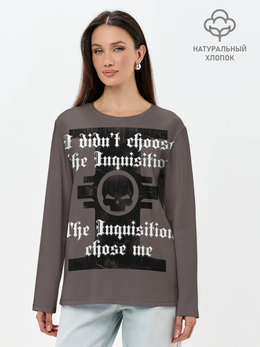 Лонгслив женский. Хлопок / Warhammer