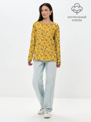 Лонгслив женский. Хлопок / Джейк