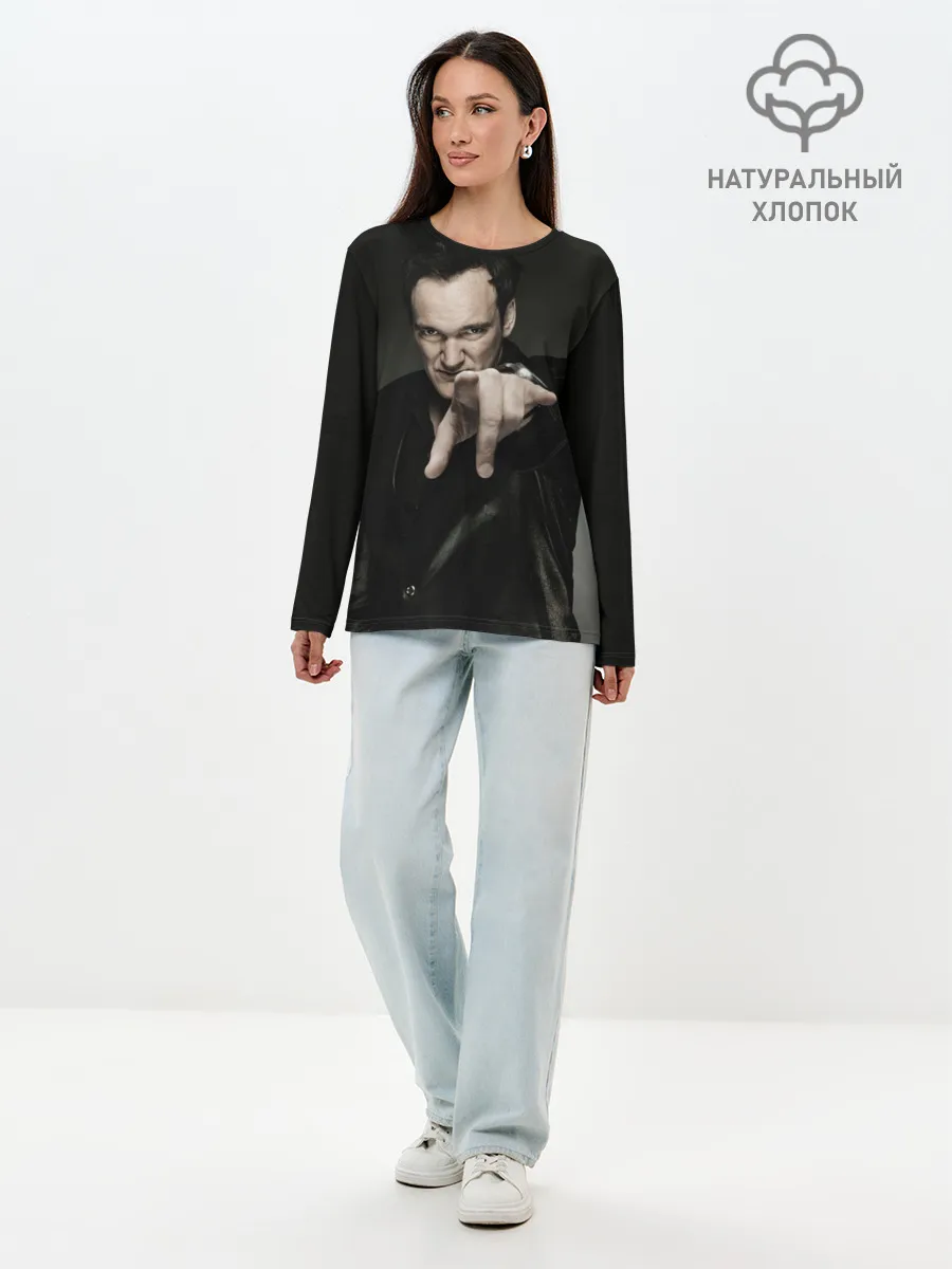 Лонгслив женский. Хлопок / Квентин Тарантино