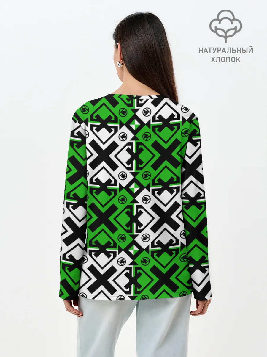 Лонгслив женский. Хлопок / Skoda