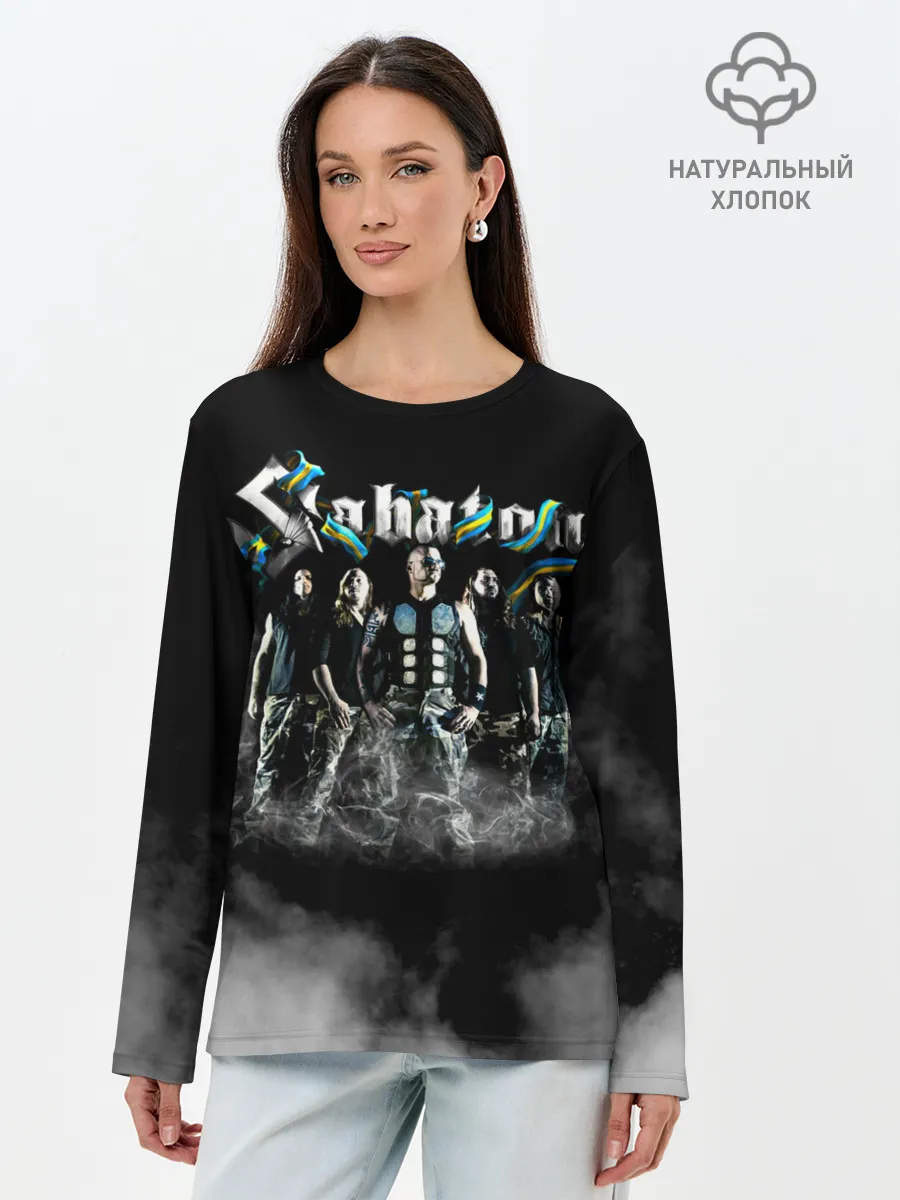 Лонгслив женский. Хлопок / Sabaton