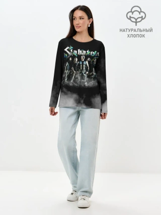 Лонгслив женский. Хлопок / Sabaton