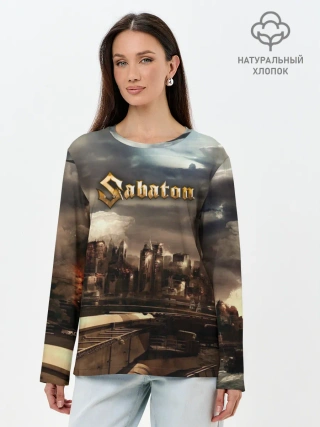 Лонгслив женский. Хлопок / Sabaton