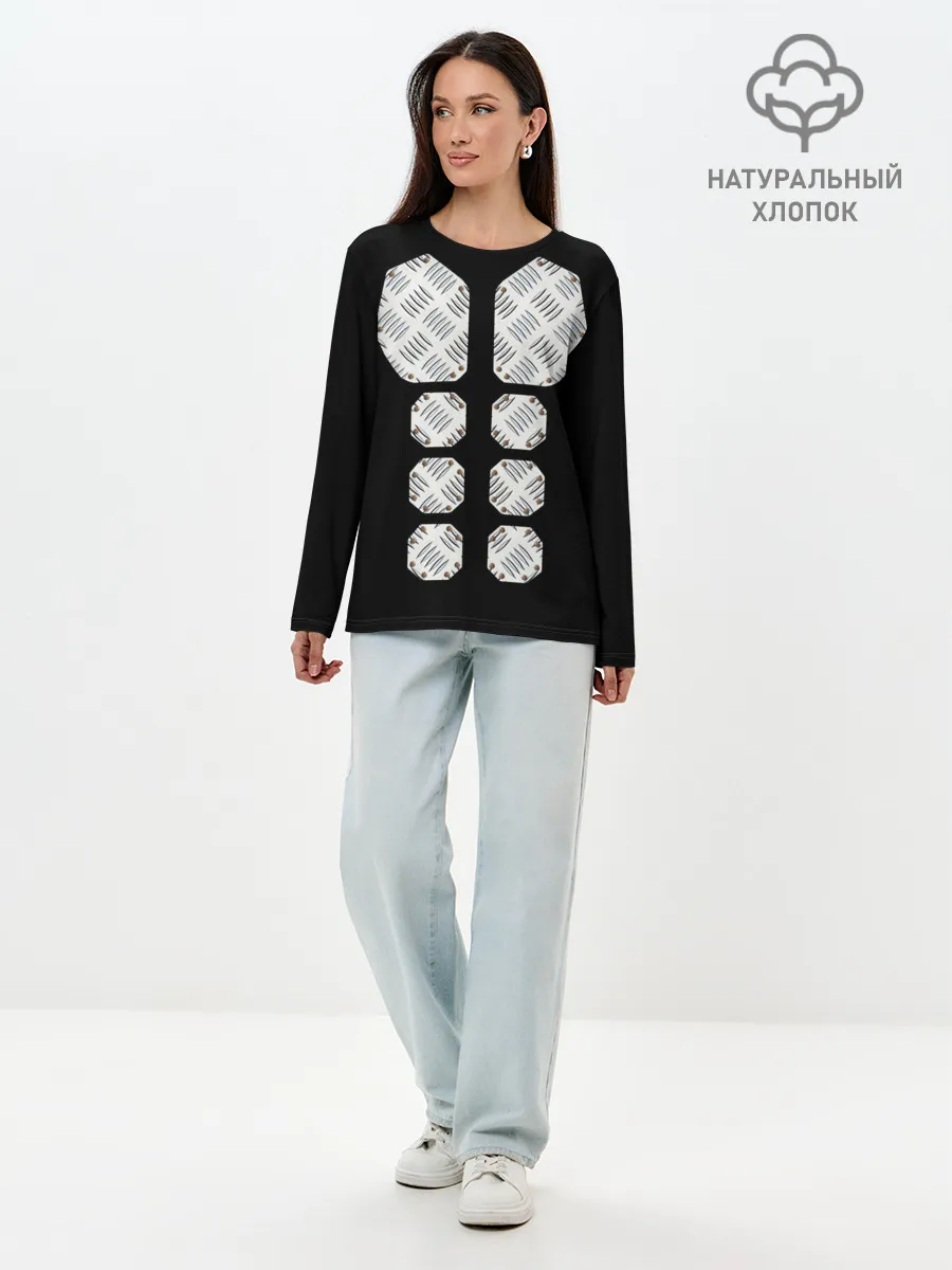 Лонгслив женский. Хлопок / Sabaton