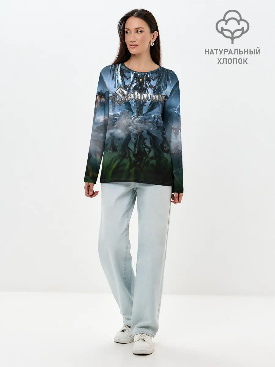 Лонгслив женский. Хлопок / Sabaton
