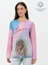 Лонгслив женский. Хлопок / TAYLOR SWIFT - Lover