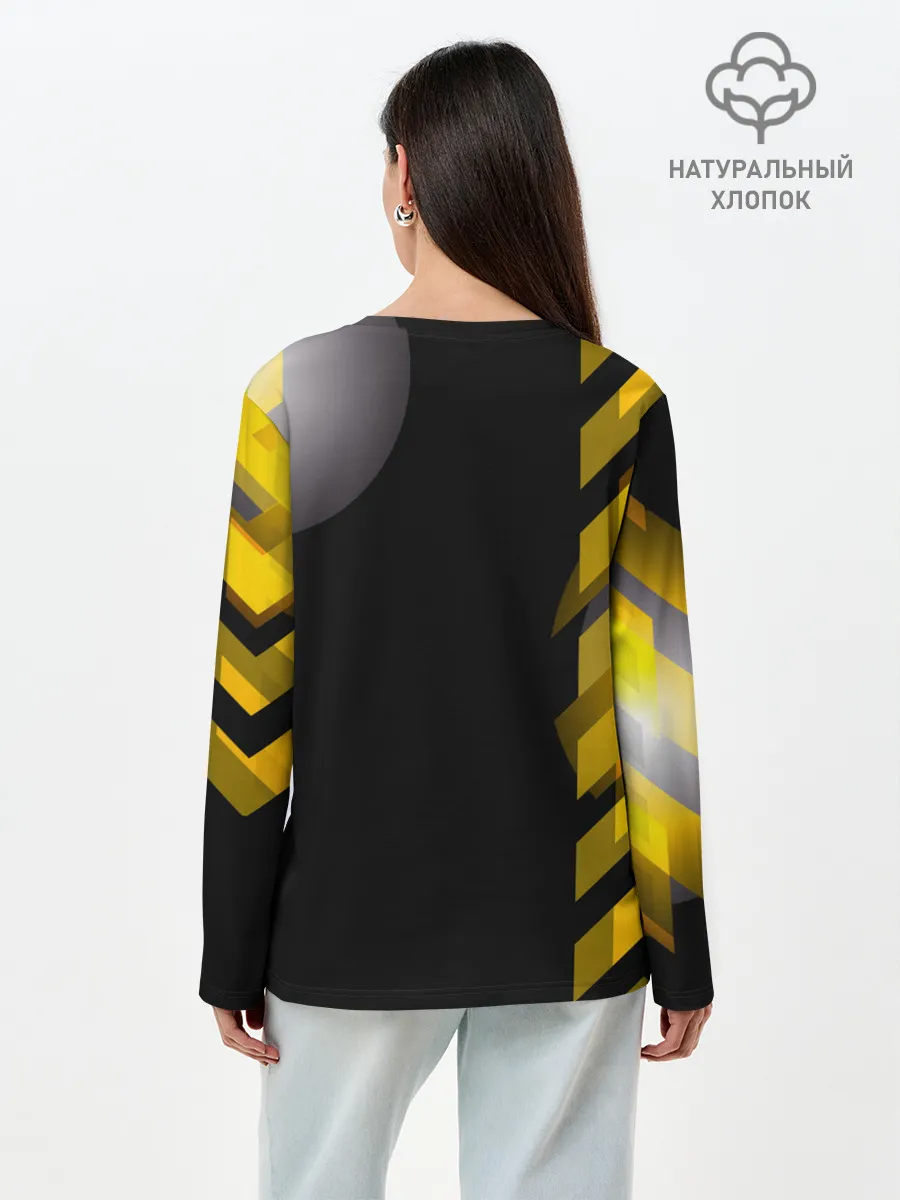 Лонгслив женский. Хлопок / the prodigy