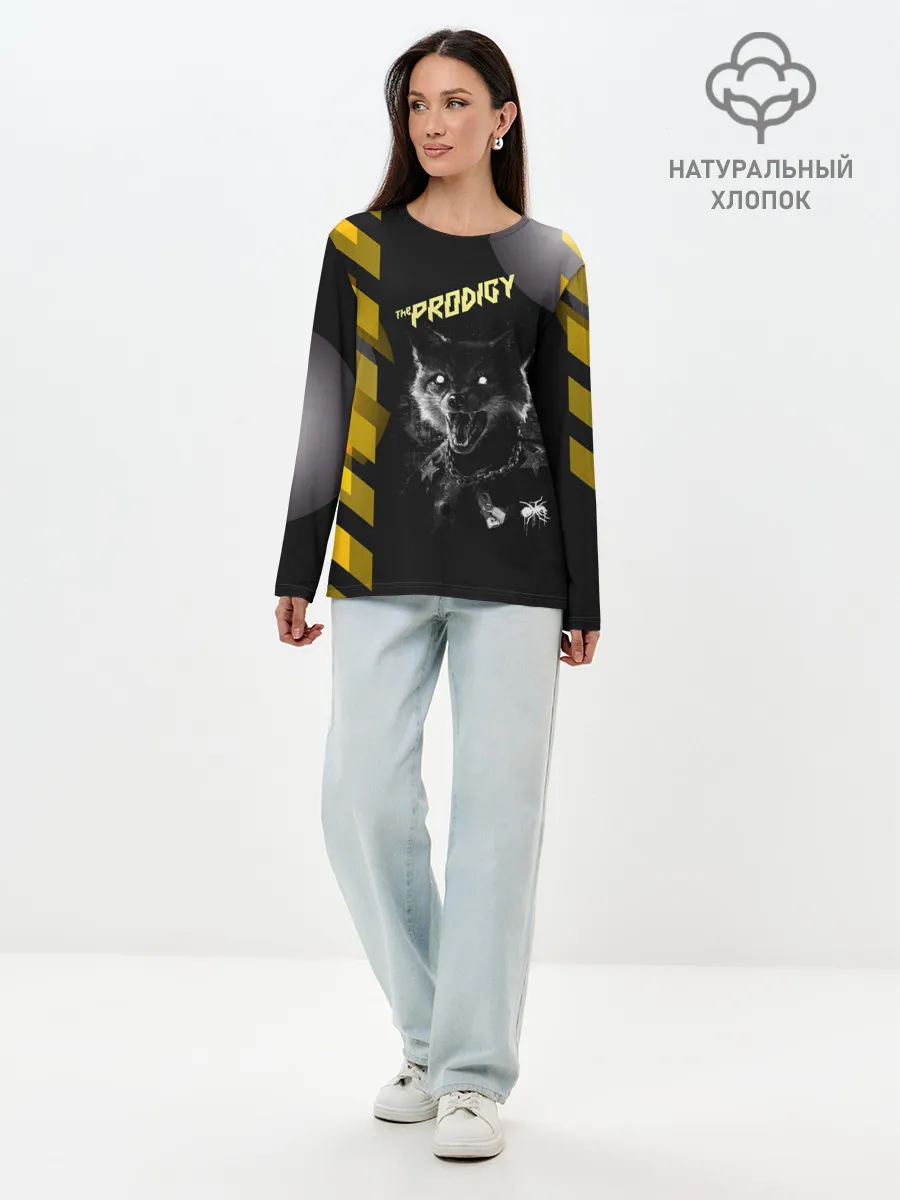 Лонгслив женский. Хлопок / the prodigy