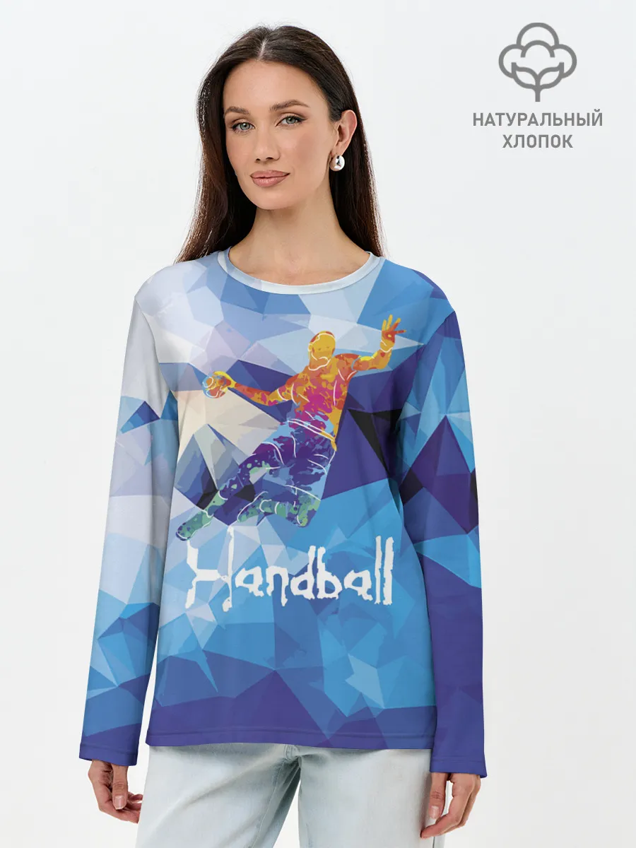 Лонгслив женский. Хлопок / Handball