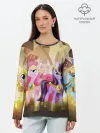 Лонгслив женский. Хлопок / PONY