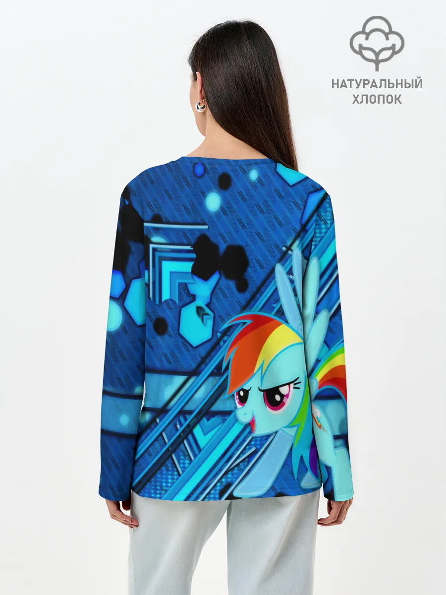 Лонгслив женский. Хлопок / MY LITTLE PONY