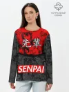 Лонгслив женский. Хлопок / SENPAI