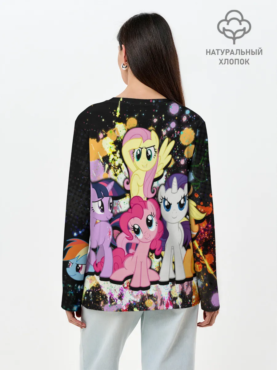 Лонгслив женский. Хлопок / MY LITTLE PONY