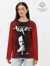 Лонгслив женский. Хлопок / 2Pac
