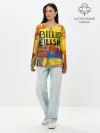 Лонгслив женский. Хлопок / BILLIE EILISH