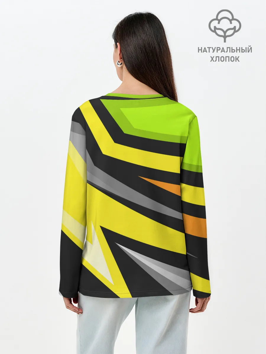 Лонгслив женский. Хлопок / Need for Speed