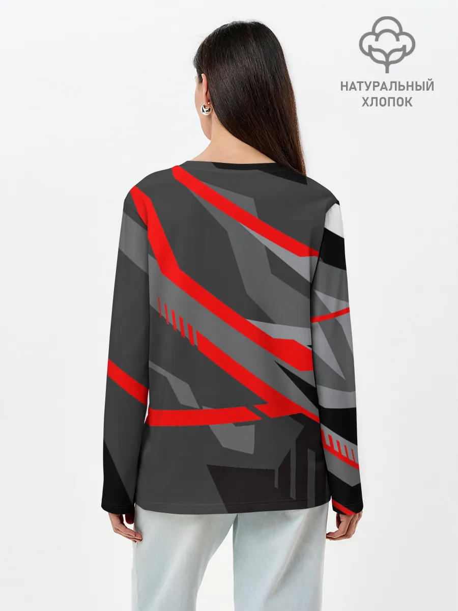 Лонгслив женский. Хлопок / Need for Speed