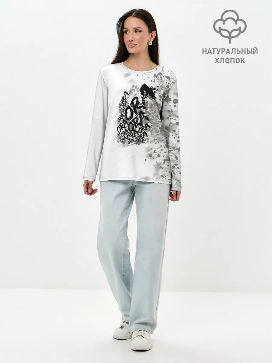 Лонгслив женский. Хлопок / JoJo