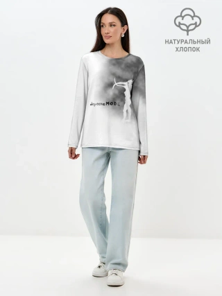 Лонгслив женский. Хлопок / Depeche Mode