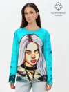 Лонгслив женский. Хлопок / Billie Eilish