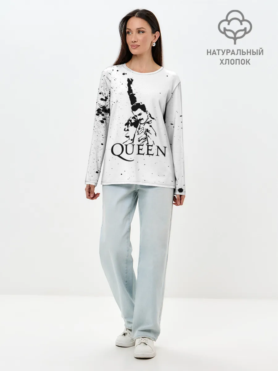 Лонгслив женский. Хлопок / Queen