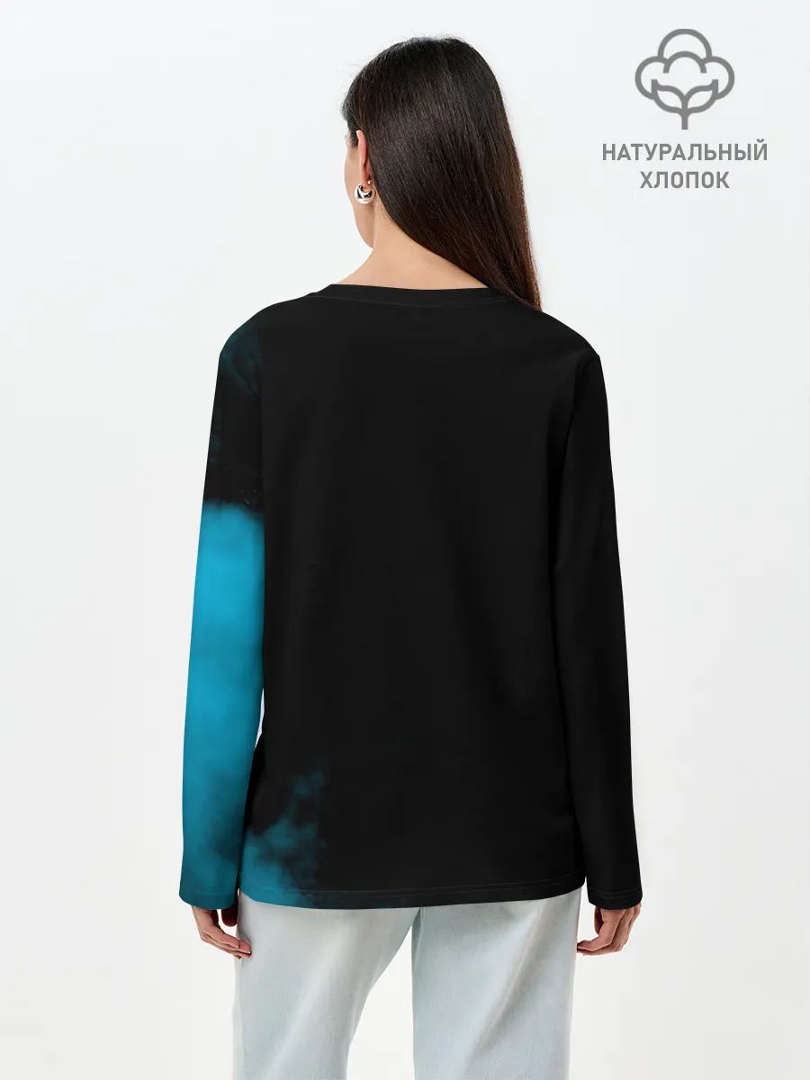 Лонгслив женский. Хлопок / Led Zeppelin