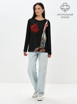 Лонгслив женский. Хлопок / American Horror Story