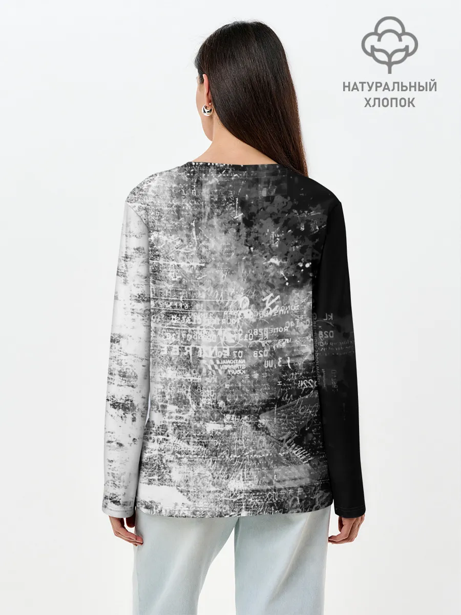 Лонгслив женский. Хлопок / Led Zeppelin