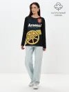 Лонгслив женский. Хлопок / Arsenal