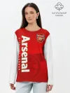 Лонгслив женский. Хлопок / Arsenal