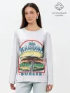 Лонгслив женский. Хлопок / Big Kahuna Burger